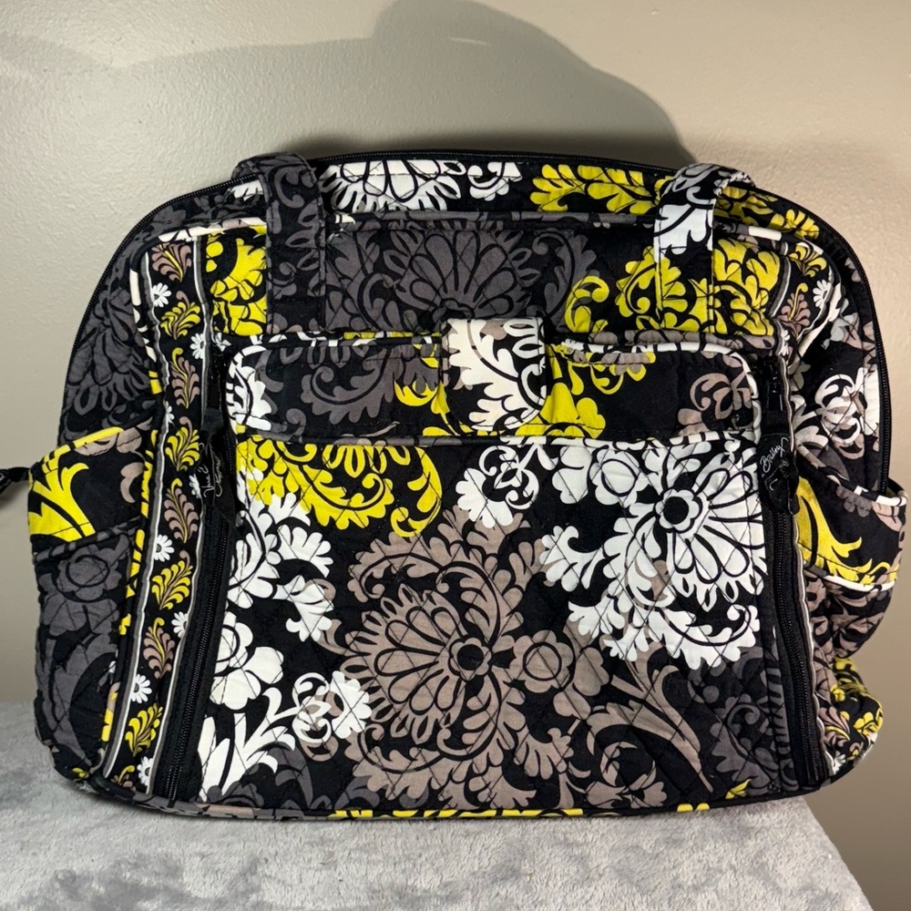 Vera Bradley Diaper Bag Baroque Pattern w/o Changing Pad